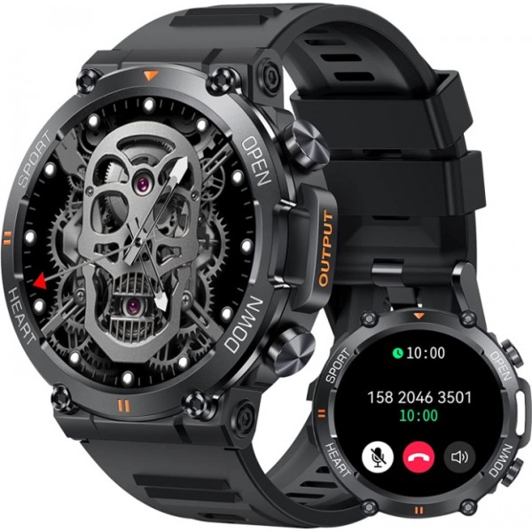  Smart Watch 1.39" HD Touchscreen Fitness Tra...