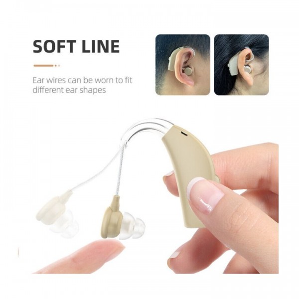 Rechargeable Digital Hearing Aid Severe Loss Ear Aid HIGH-POWER Sound Amplifier