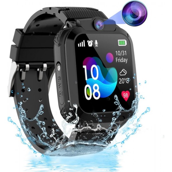 Kids Smart Watch - Waterproof Call, SOS Button, Vo...