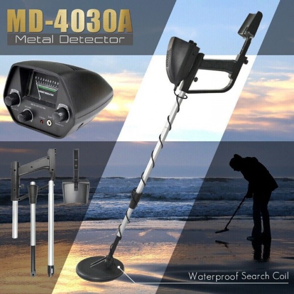 Underground Metal Detector for Gold & Treasure Hunting - Professional Metal Circle Detector with Deep Seeking & Pinpointing