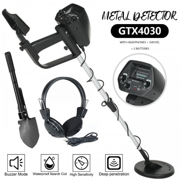 Underground Metal Detector for Gold & Treasure Hunting - Professional Metal Circle Detector with Deep Seeking & Pinpointing