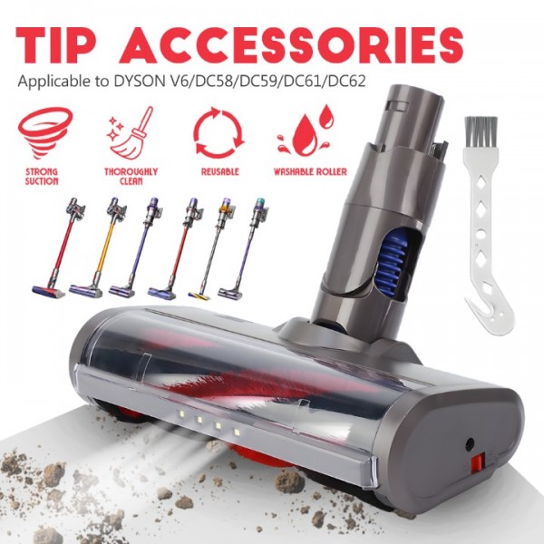 Turbo Brush Attachment For Dyson Vacuum Cleaner V6...