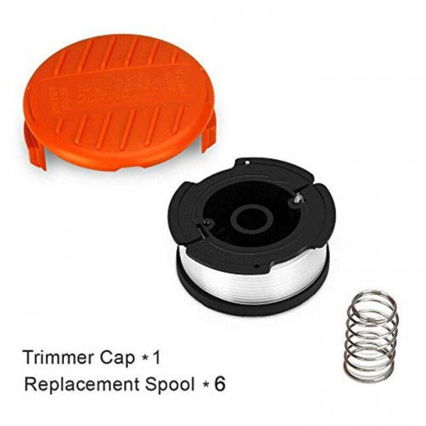 Fits Black & Decker Spool And Line And Cover STC1820PC ST5530 STC1815 STC1820D