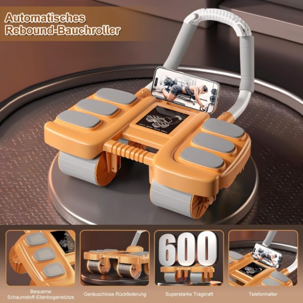 Abs Abdominal Wheel Roller Ab Core Body Training S...