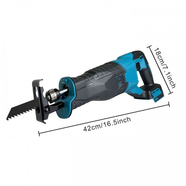 Für Makita18V Akku Säbelsäge Elektrische Reciprosäge Tigersäge Mit 4 Sägeblätter