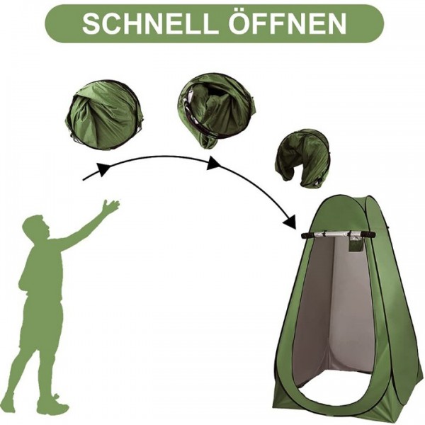 Portable Pop Up Privacy Tent for Camping