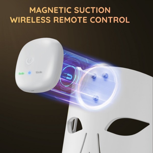 7+1 Color Infrared Light 850nm Portable Wireless Led Face Mask