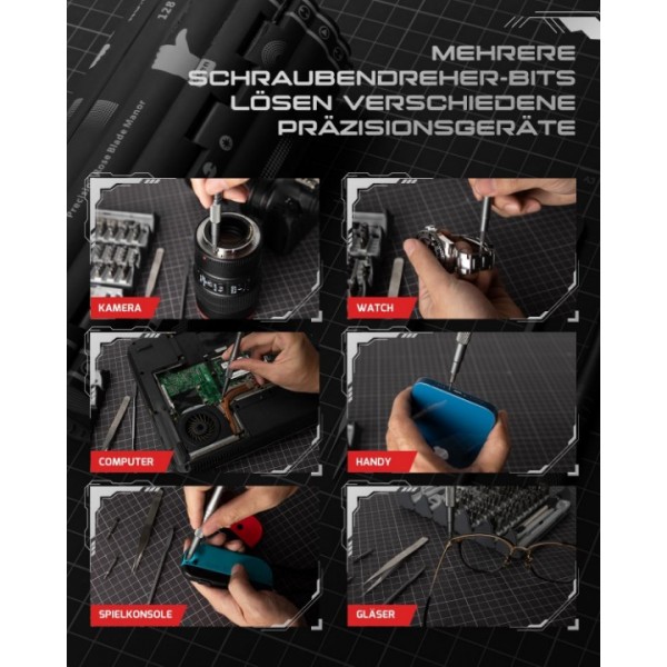 128-in-1 Precision Screwdriver Set