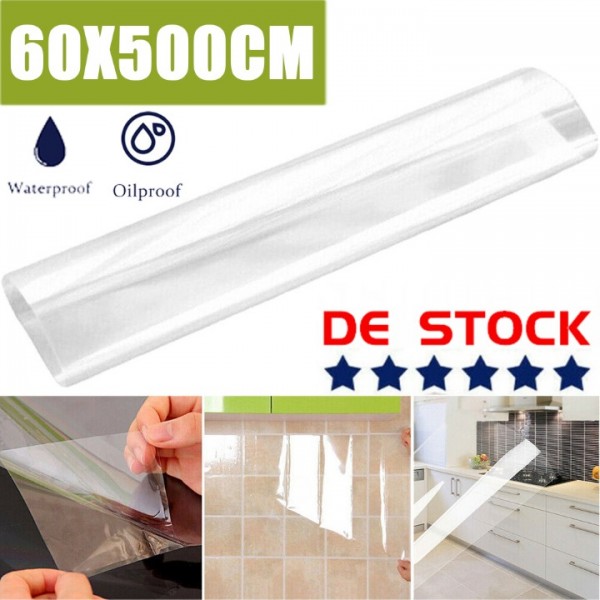 Wandschutzfolie Selbstklebend Transparent Hitzebes...