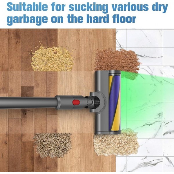 Roller Brush With LED Green Light