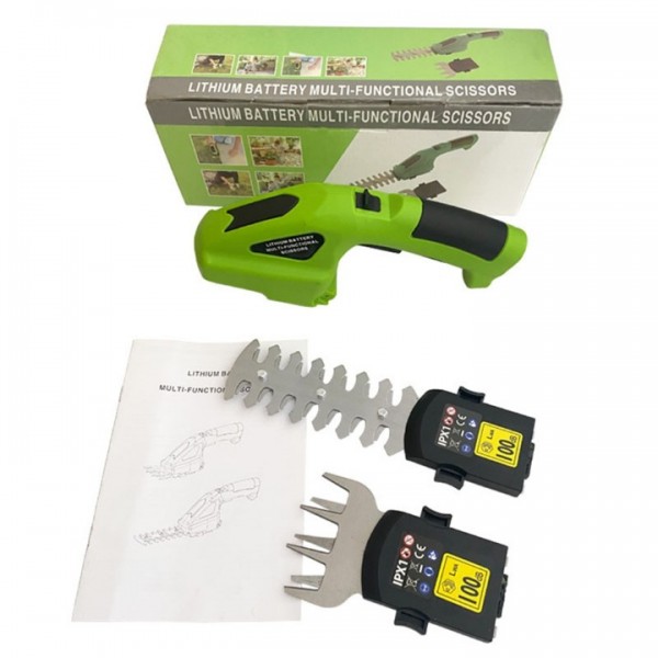 Cordless Hedge Trimmer and Grass Shear with Powerful Motor