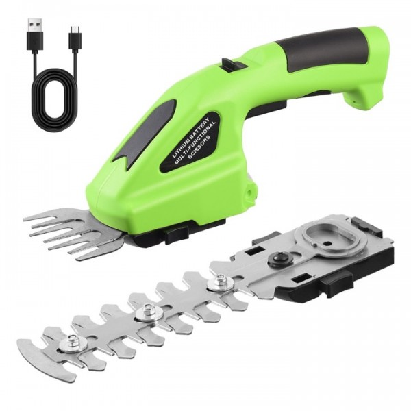 Cordless Hedge Trimmer and Grass Shear with Powerful Motor