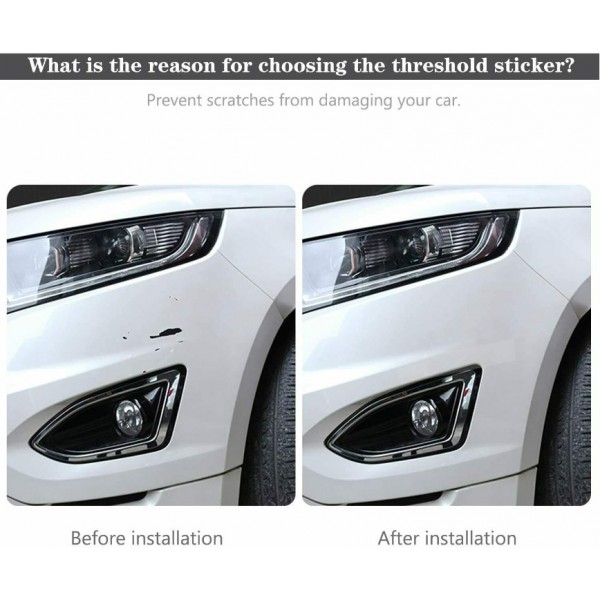5M Acrylic Car Sticker Door Sill Scuff Anti Scratch Tape Protective Film Clear