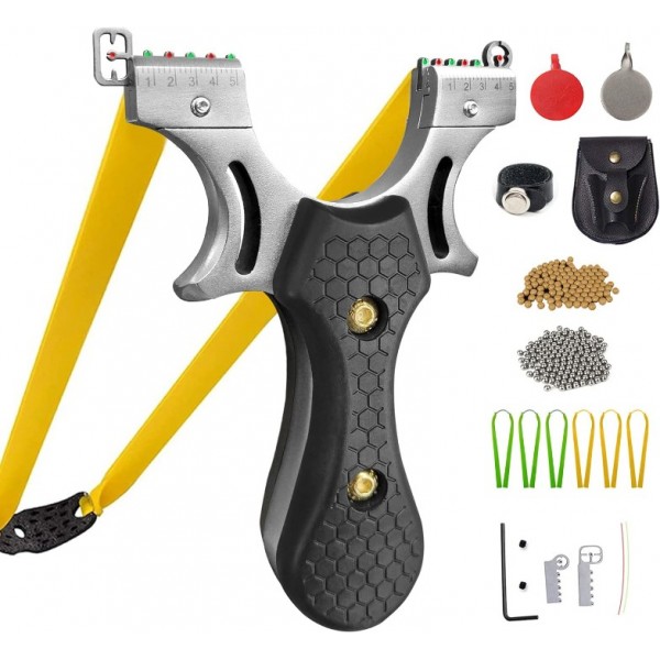Schleuder Jagd Sling Shot Setfür Erwachsene, Prof...