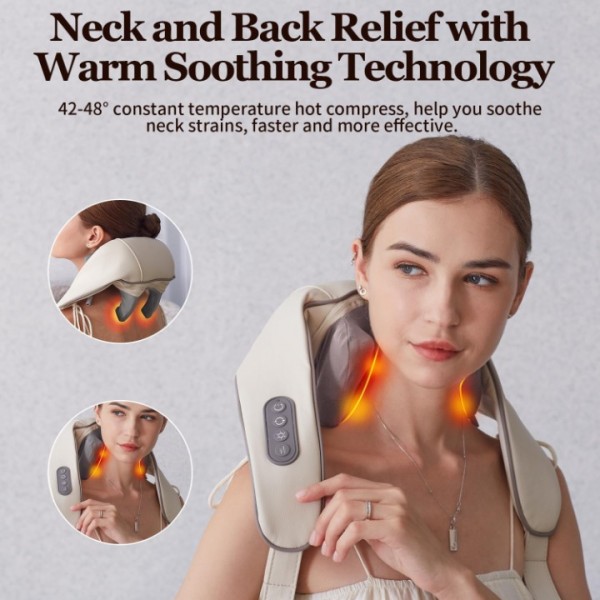 Nackenmassagegerät Shiatsu Massagegerät Mit Wärmefunktion Nacken Schultermassage