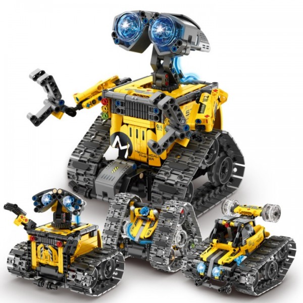 4 in 1 Roboter Kinder Technik Ferngesteuert Bauspielzeug - App & Fernsteuerung