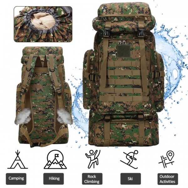 BUNDESWEHR KAMPFRUCKSACK 75L NEU BW RUCKSACK ARMY ARMEE OUTDOOR TREKKING TASCHE
