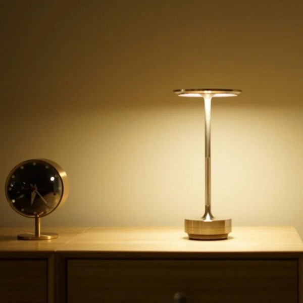 Retro Tap Light Tischlampe Kabellose Dimmbare USB ...