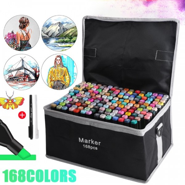 Filzstifte~ Set Marker Stifte 168Tlgfarben Marker ...