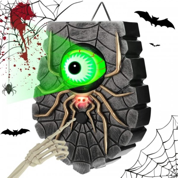 Halloween Zombie Eye Doorbell Decoration for Spook...