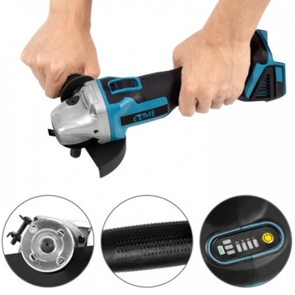 1000W Für Makita Winkelschleifer 125mm Flex 18V T...