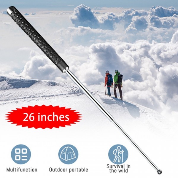 21-26'' Teleskop-Wanderstöcke (50-66cm) – Höhenverstellbare Trekkingstöcke aus Aluminium – Leicht & Stabil für Wandern, Nordic Walking & Bergsteigen