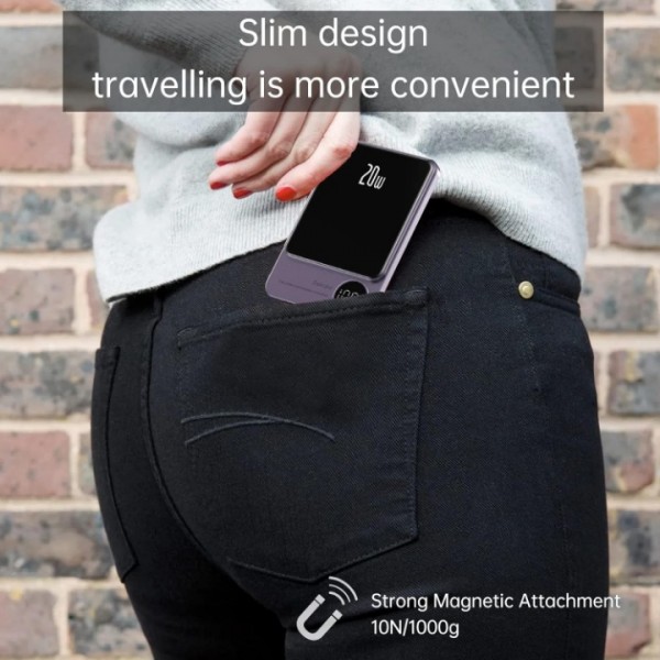 Magnetic Wireless Power Bank Fast Charging Portable Battery Pack