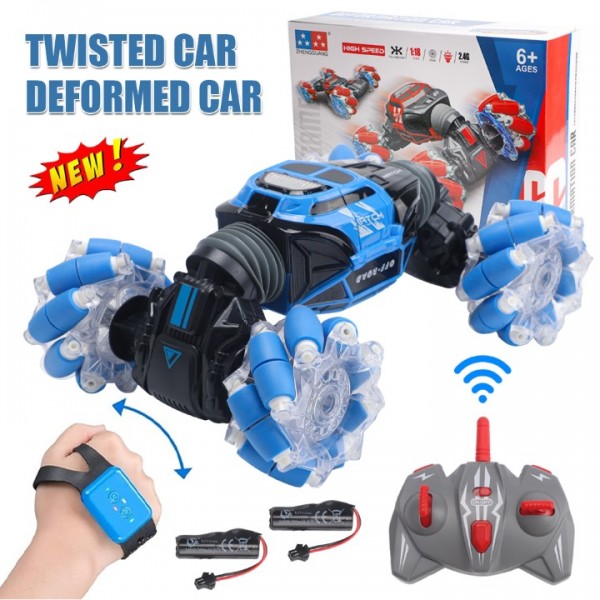 4WD Hand Gesture 360° Sensing RC Transform Stunt Car Off-Road Remote Control