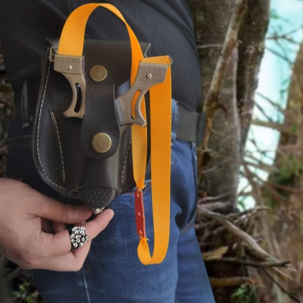 Schleuder Jagd Sling Shot Setfür Erwachsene, Professionelle Edelstahl Taktische