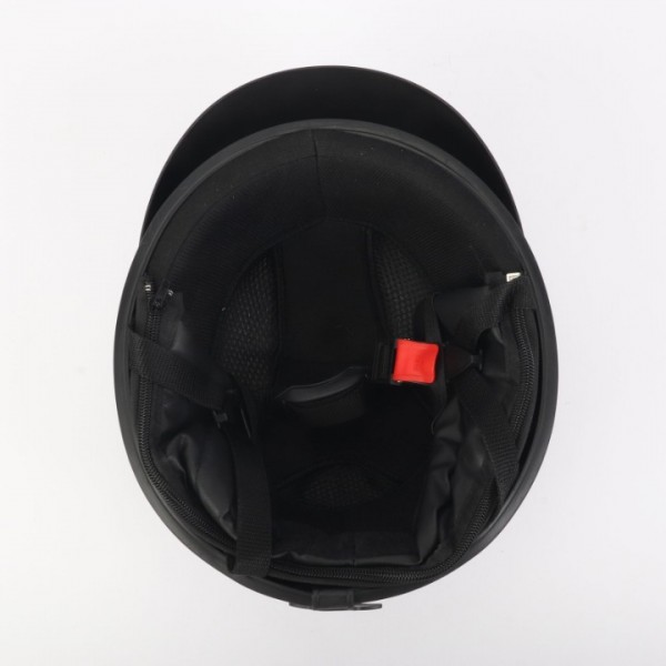 NEU Helm Halbschale plus Brille Motorradhelm Retro DDR Oldtimerhelm