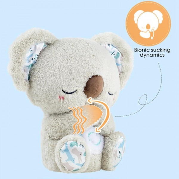 Cute Plush Koala Toy With 5 Soothing Music Super S...