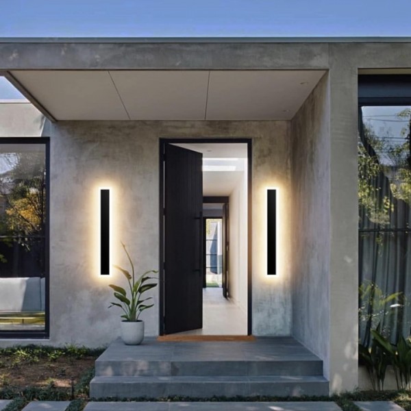 LED Wall Lights Sconce Waterproof Outdoor Lamps Exterior Light Long Strip Modern