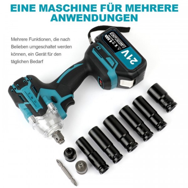Akku Schlagschrauber Akkuschraube bürstenlos mit ...