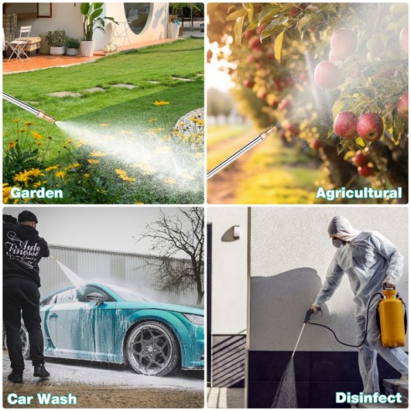 Adjustable Stainless Steel Garden Sprayer