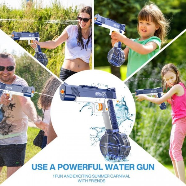 Electric Water Gun Children Adults Summer Pool Beach Toy Automatic Water Pistol