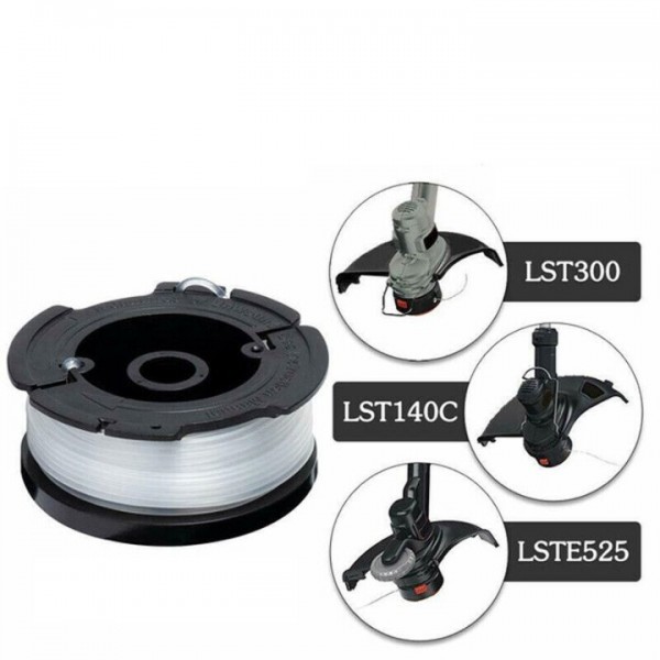 Fits Black & Decker Spool And Line And Cover STC1820PC ST5530 STC1815 STC1820D