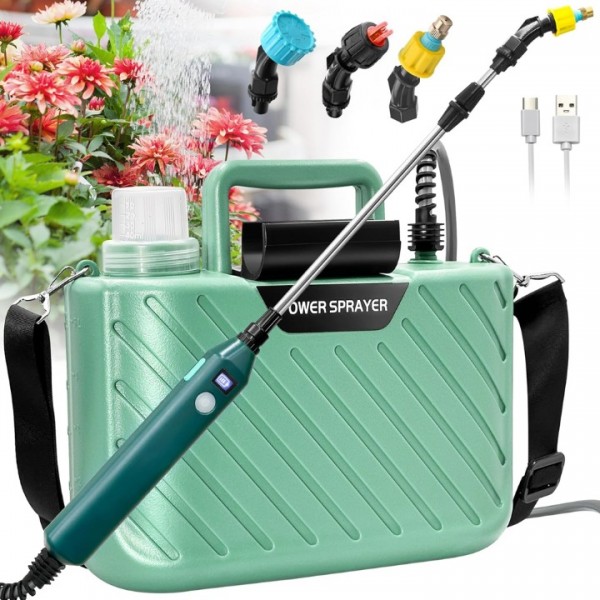 5L Garden Auto-Pump Sprayer Portable Pressure Spray Bottle Water Weed Chemical
