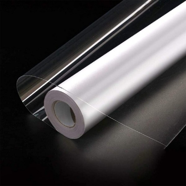 Wandschutzfolie Selbstklebend Transparent Hitzebeständige Küchenfolie 60cm×500cm