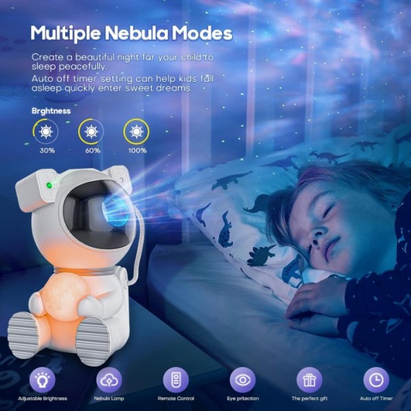 Astronaut Space Buddy Projector + Remote AU STOCK