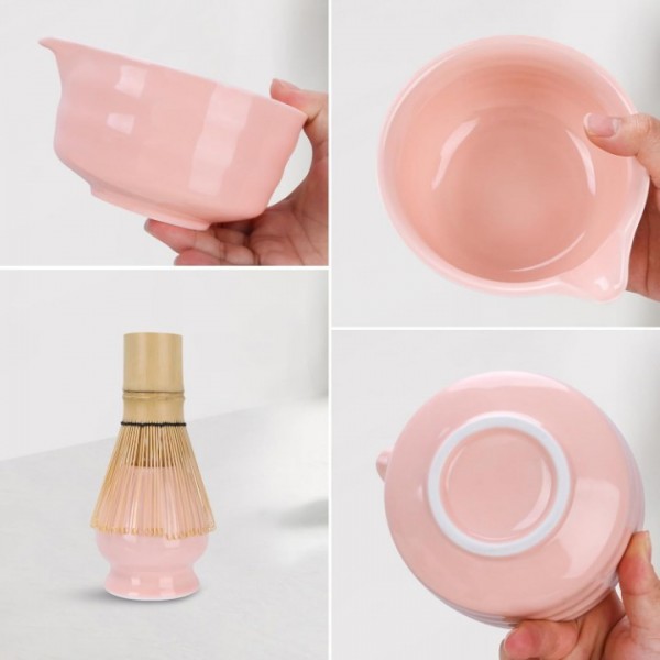 Matcha Whisk Set with Bowl and Tea Accessories