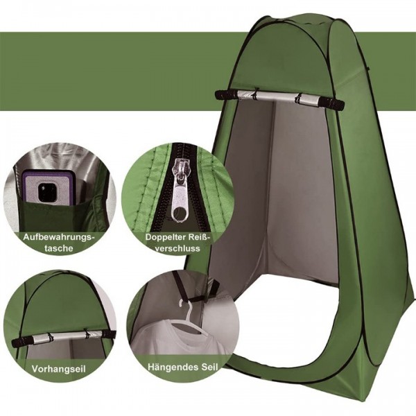 Portable Pop Up Privacy Tent for Camping