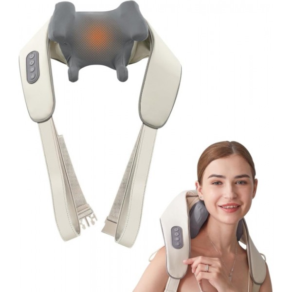 Nackenmassagegerät Shiatsu Massagegerät Mit Wär...