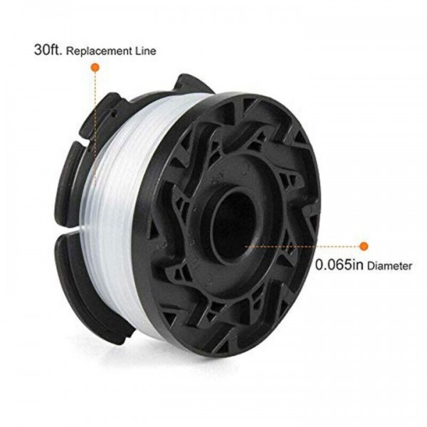 Fits Black & Decker Spool And Line And Cover STC1820PC ST5530 STC1815 STC1820D
