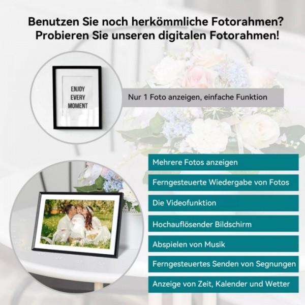 Digital Picture Frame 1280*800 10 Inches