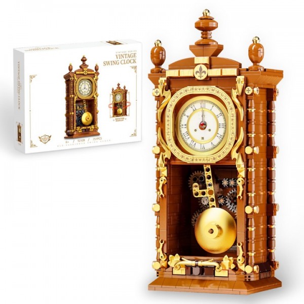 751-Piece Pendulum Clock Building Block Kit