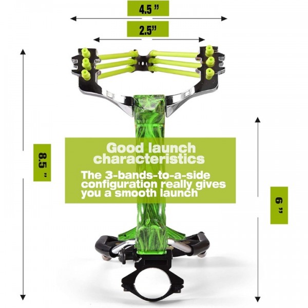 Adults Powerful Slingshot Catapult Handle Sling Shot Game Hunting High Velocity