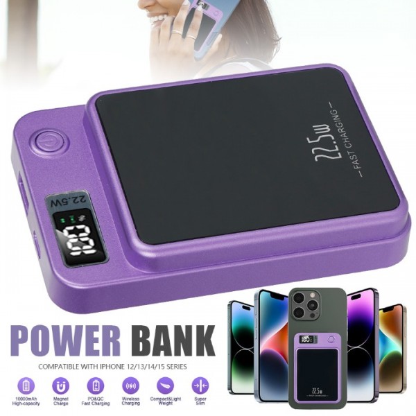 Magsafe Power Portable Bank Charger Magnetic Battery Pack For iPhone Samsung UK