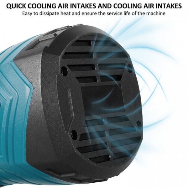 Cordless 18V Paint Sprayer Gun with 2 Batteries