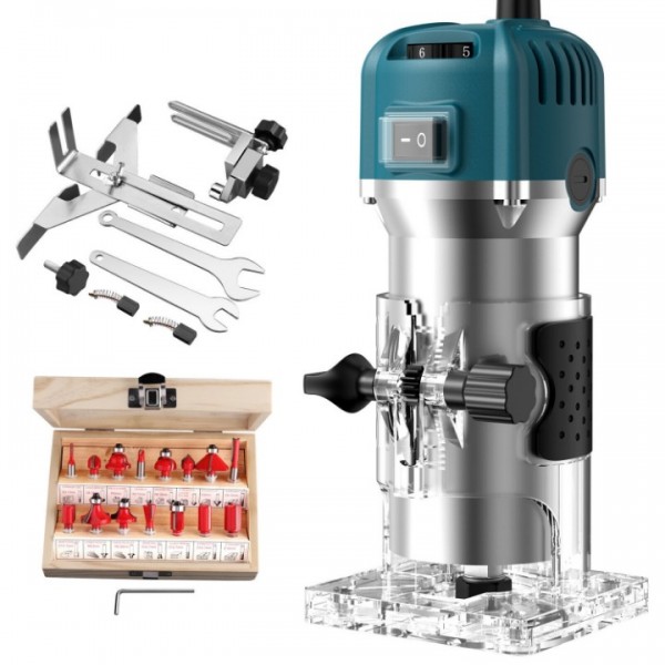 Powerful 800W Wood Trimmer Precision DIY Industria...