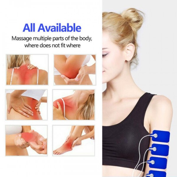 TENS EMS Reizstromgerät Elektro Stimulationsgerät Massage Gerät Muskelstimulator